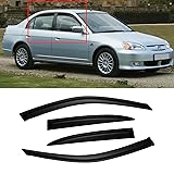 CMVT Auto Window Visors for Honda Civic 2001-2005