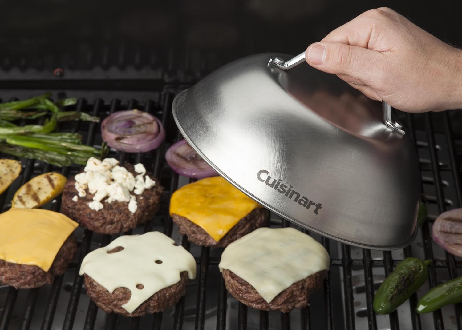 Cuisinart CMD-108 Melting Dome, 9", Stainless steel : Garden & Outdoor