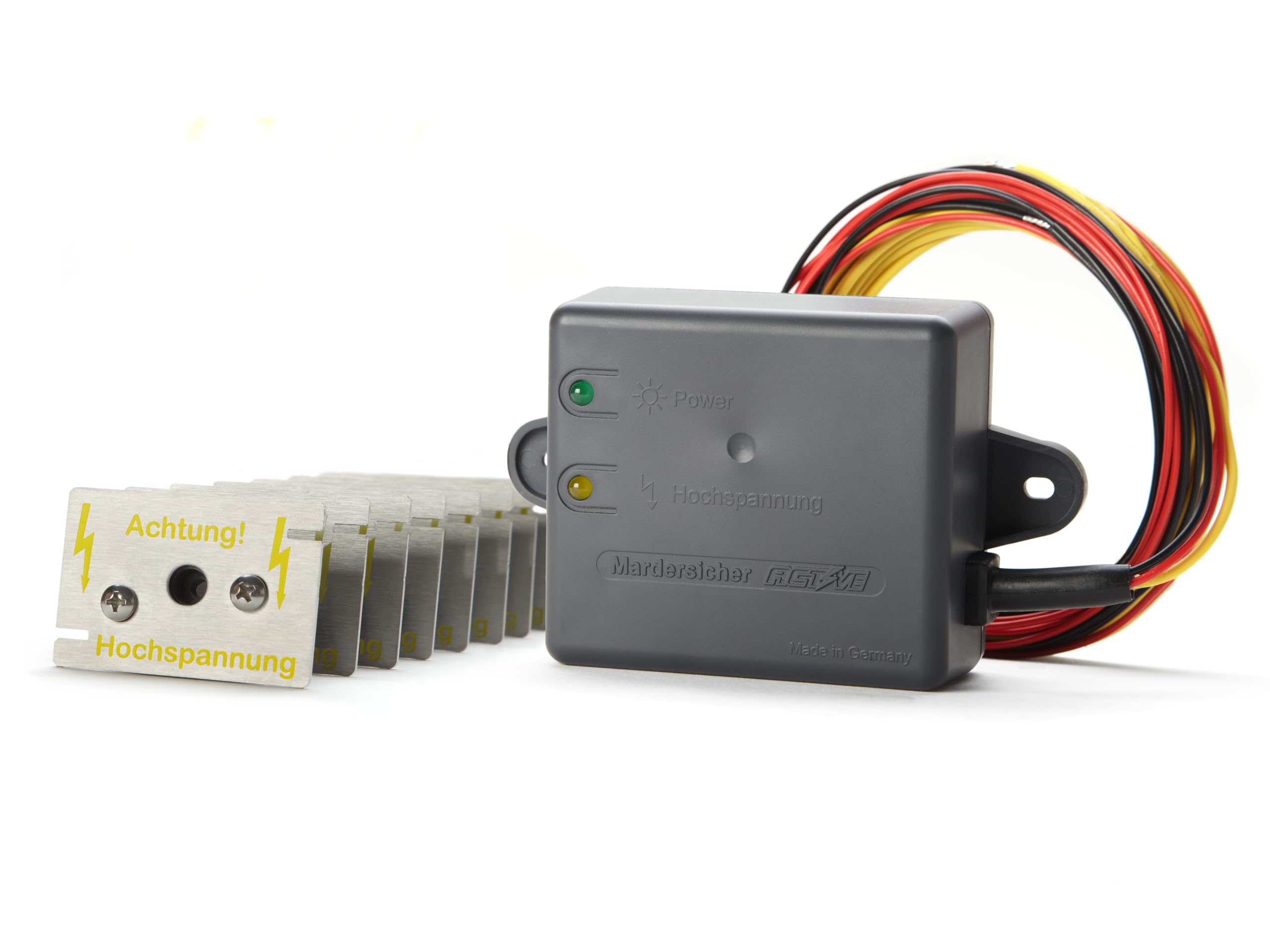 Marten and rat repellent system high voltage -Mardersicher Active-