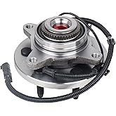KUSATEC 515142 4WD AWD Front Wheel Bearing and Hub Assembly Compatible with for Ford Expedition F-150 Lincoln Navigator 2011 2012 2013 2014, 6 Lug Bolts w/ABS