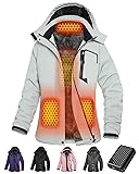 Women Puffer Graphene Heated Jacket Battery Pack