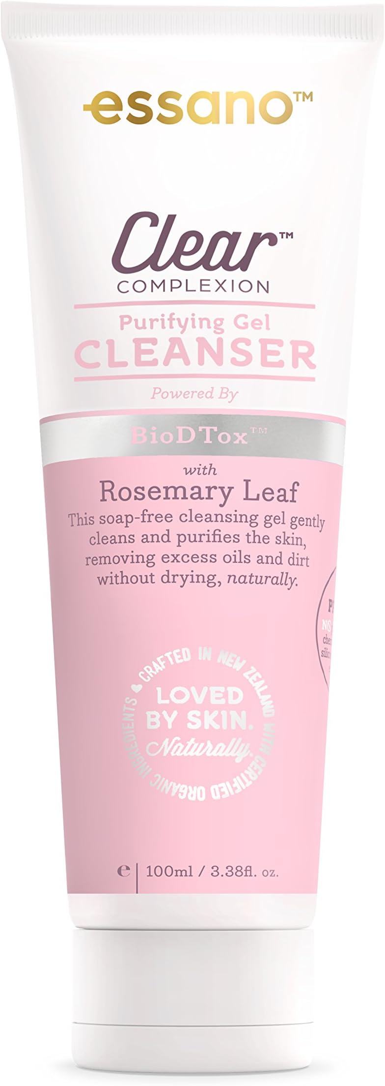 Essano Clear Complexion Purifying Gel Cleanser, 100ml (3.3oz)