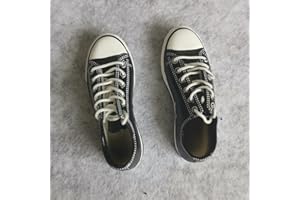 SSBEAUTY M 1:6 Scale Figure Shoes Sneakers Shoe for 1/6 12 inch Female Action Figure Phicen TBLeague (Black)