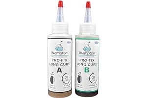 BRAMPTON TECHNOLOGY, LTD. Brampton PRO-FIX Long Cure Golf Epoxy, 20-Min Full-Set Work Life, Extra Strength, Impact Resistant, 2-Part Epoxy Glue Kit for Golf Clubs, Shafts, Heads, Drivers, Putters, 1:1 Mix