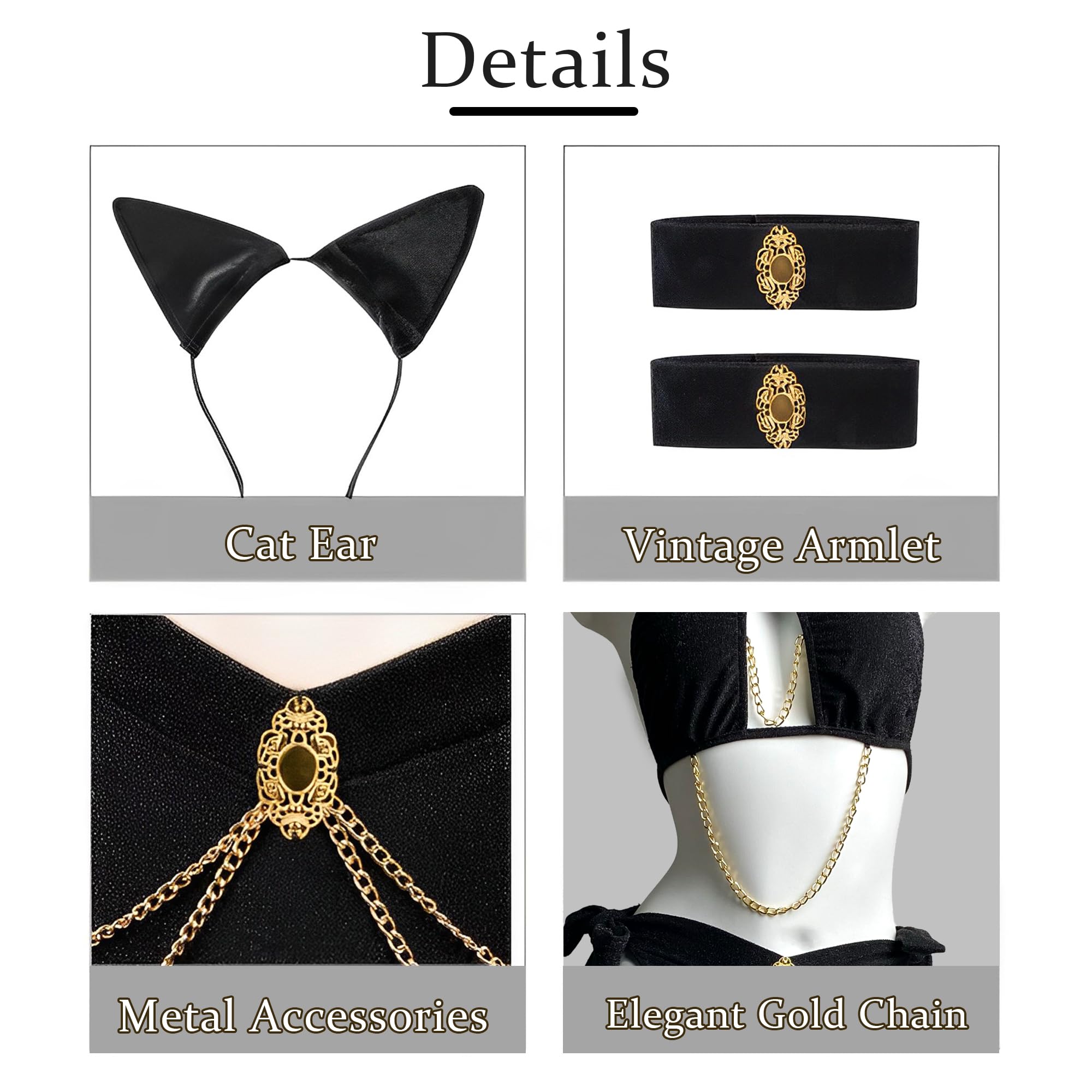 paloli Women Cosplay Costume Egyptian Cosplay Outfit With Adjustable Waist And Crossed Strap Top Babydoll Lingerie