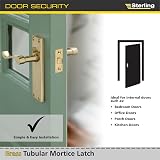 Sterling TML125 Brass Tubular Mortice Latch 65mm 2.5" Internal Door Lock view 6