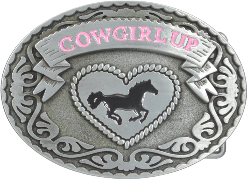 cowgirl belt buckle