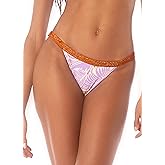 Maaji 5039 Regular Rise Single Strap Cheeky Cut Bottom Women Swimwear