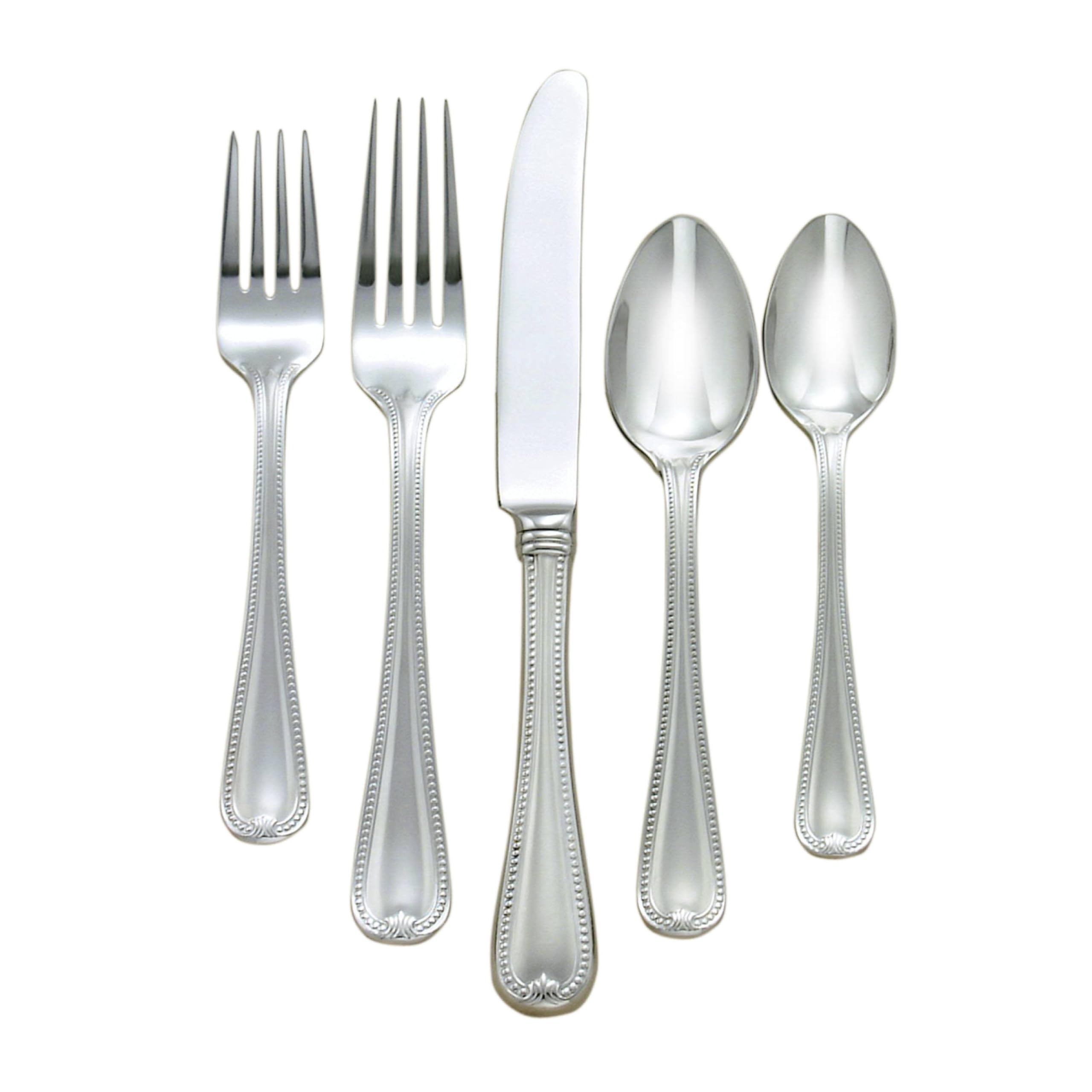 Lenox Vintage Jewel Frosted 5-Piece Stainless Steel