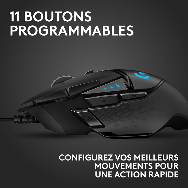 G502 HERO Souris Gamer Filaire Haute Performance