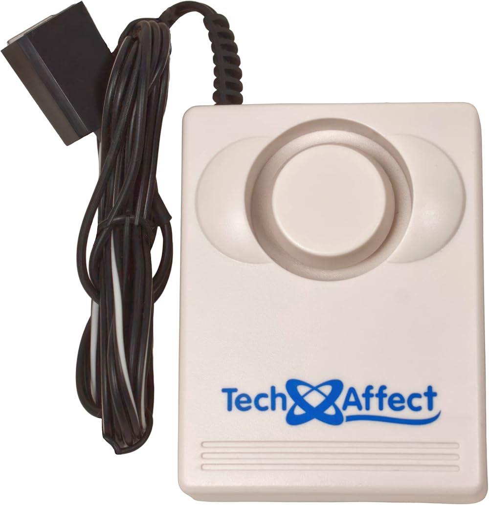 TechAffect Water Leak Detector Flood Alarm Bath Overflow Rain Moisture Sensor