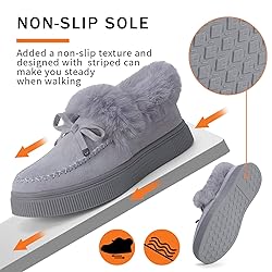 TINSTREE Winter Flat Boots Warm Durable Shoes