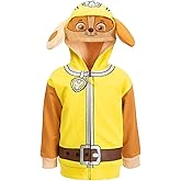 Paw Patrol Rubble Chase Skye Fleece Zip Up Pullover Hoodie Toddler to Little Kid