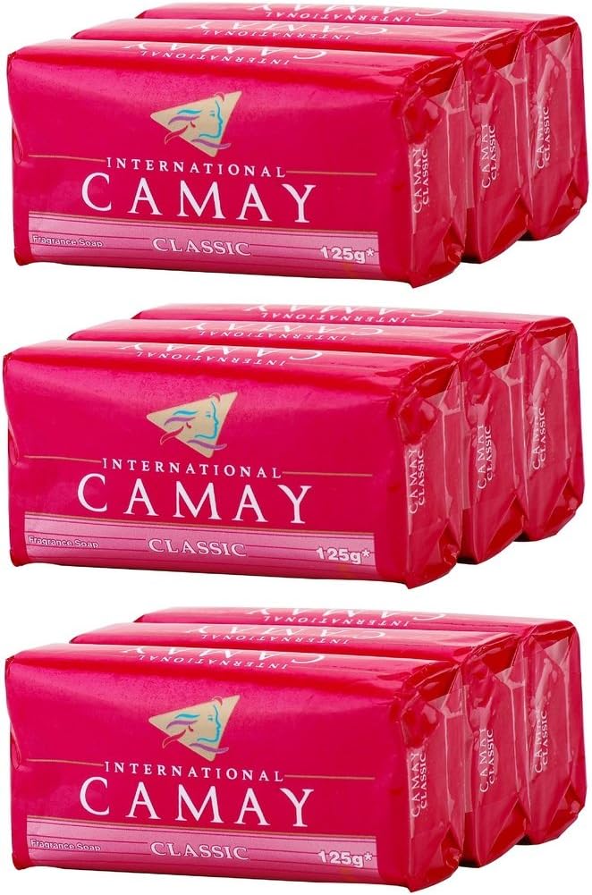 Camay Classic Bar Soap 3 Bars in A Pack 3 Pack (9 Bars