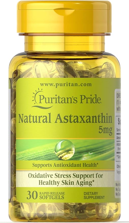 Amazon ピューリタンズプライド Puritan S Pride アスタキサンチン 5 Mg Puritans Pride アスタキサンチン