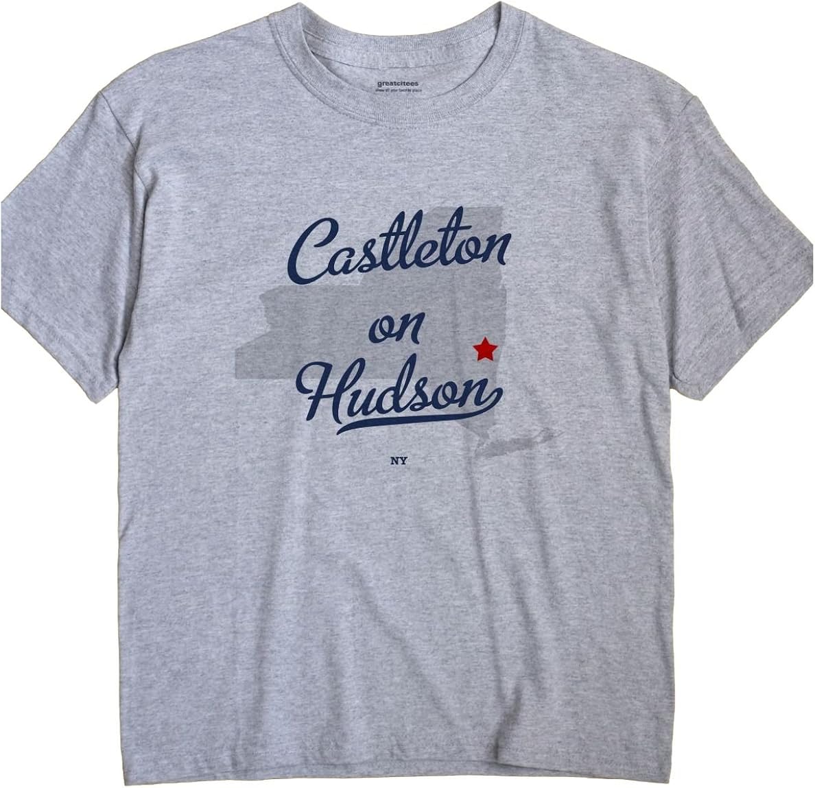 CastletononHudson New York TShirt MAP Clothing