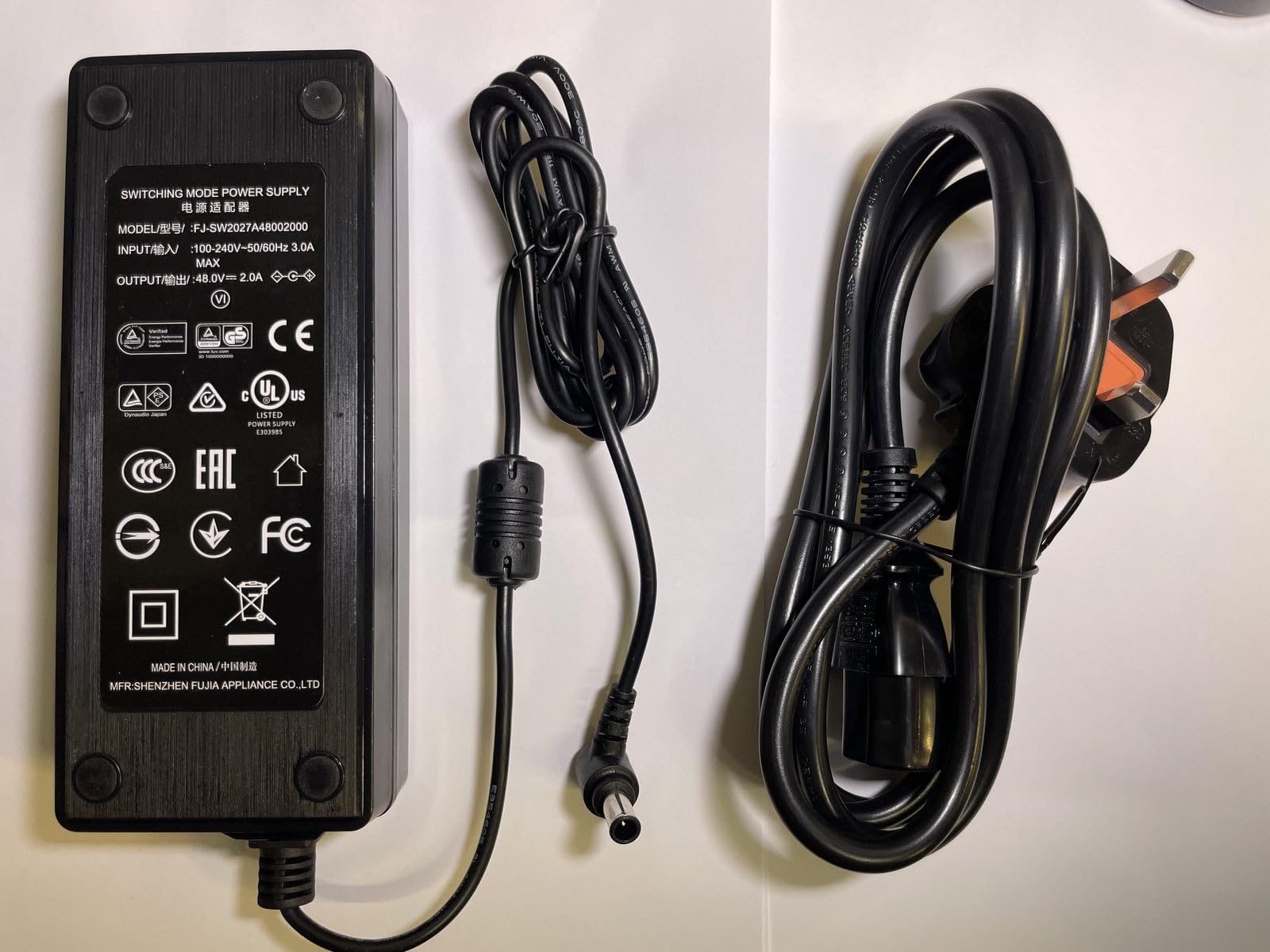 Replacement for 48V 2000mA Switching Power Adapter for model FJ-SW4802000F Swann Dvr Recorder