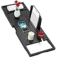 Banlilu Premium Bathtub Caddy Tray - Bath Tray - Bath Tub Tray Table for Bathtub - Bath Caddy Tray for Bathtub, Expandable Size, Fits Most Bath Tubs