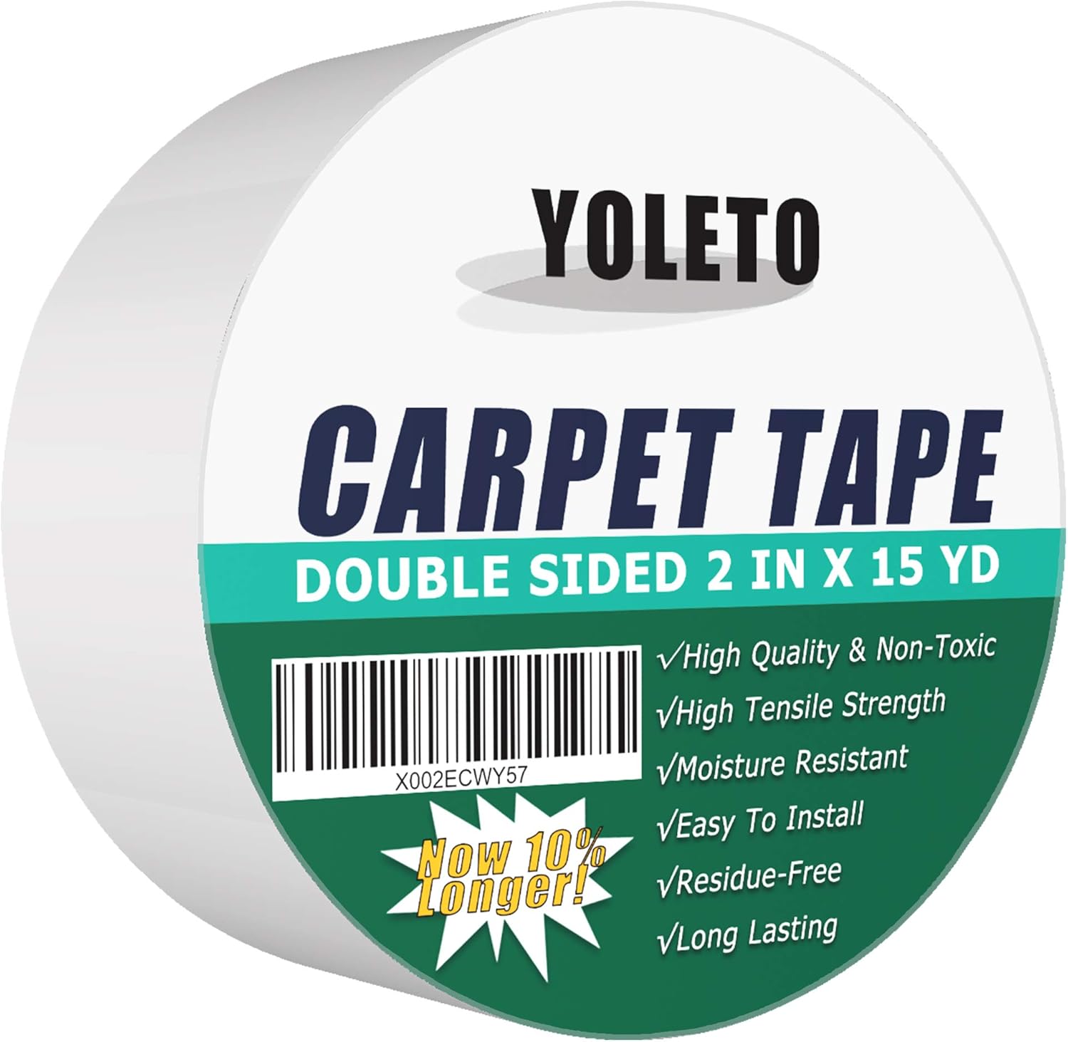 Melca Double Sided Carpet Tape 30 Yards Ds Ct 2 5 Inch Heavy Duty Rug Gripper Anti Slip Adhesive Tapes Adhesives Sealants Adhesive Tapes Studioestetica Net