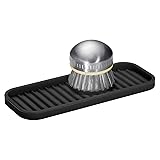 iDesign Silicone Kitchen Sink Tray for Countertops