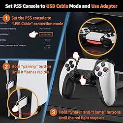 IWGAME Controller for PlayStation 5, Compatible