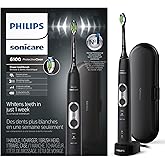 Philips Sonicare Protectiveclean 6100 Rechargeable Electric Toothbrush, Whitening, Black, HX6870/41