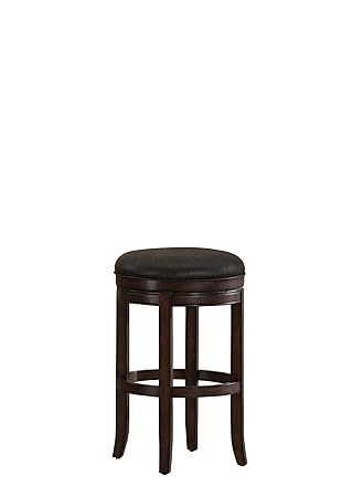 American Heritage Billiards Winston Bar Height Stool Brown