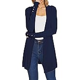 Spicy Sandia Women's Cardigan Sweaters Long Dressy Casual Lightweight Open Front Knit Cardigans for Spring Early Fall