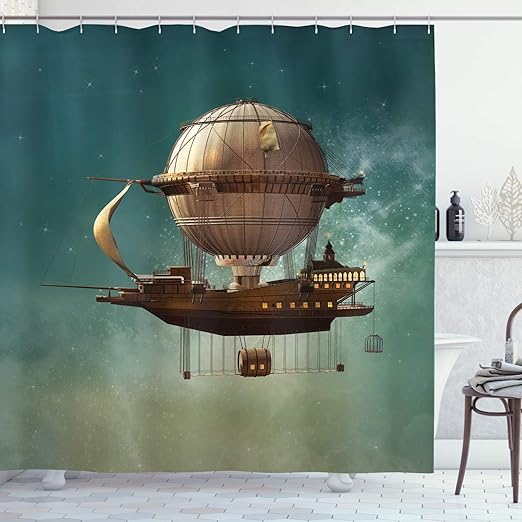Amazon Com Ambesonne Fantasy Shower Curtain Surreal Sky Scenery