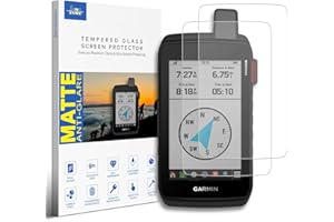 INNOSURE [2-PACK] Anti Glare 9H Tempered Glass Screen Protector for Garmin Montana 700 700i 710 710i 750i 760i Rugged Handhel