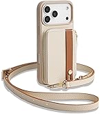 Amazon.com: Bandolier Hailey Crossbody Wallet Phone Case for