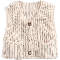 トップス NO MAINTENANCE / COTTON KNITTED VEST 1010887 MaFarrin Top - Whitecap Cream – Sandwich Fashion Canada