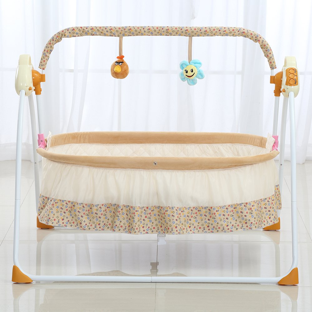 electric rocking baby bassinet