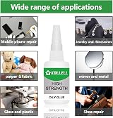 KOLLELL High Strength Oil Based Glue Universal Glue 50g 2Pcs view 6