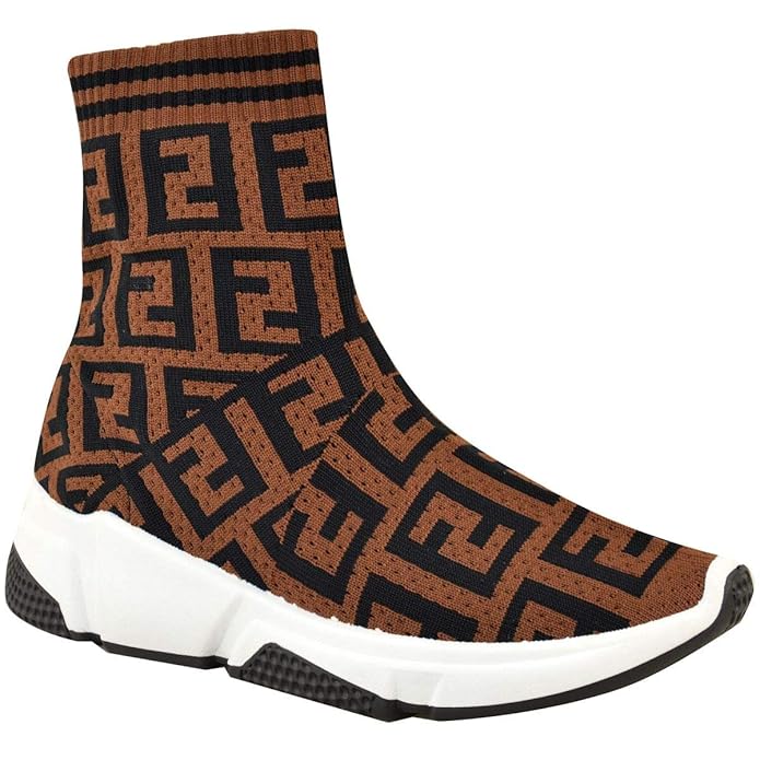 Fashion Thirsty Damen Socke Turnschuhe Speed Strick Läufer Bali Stretch Pumps Neu von Heelberry