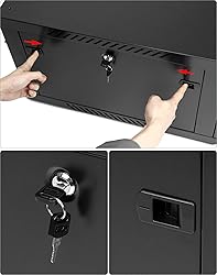 QWORK 6U Network Server Cabinet Enclosure, Wall