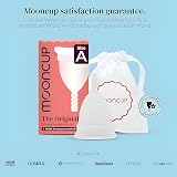 Mooncup Original Menstrual Cup Size A - Eco-Friendly Silicone Period Care view 7