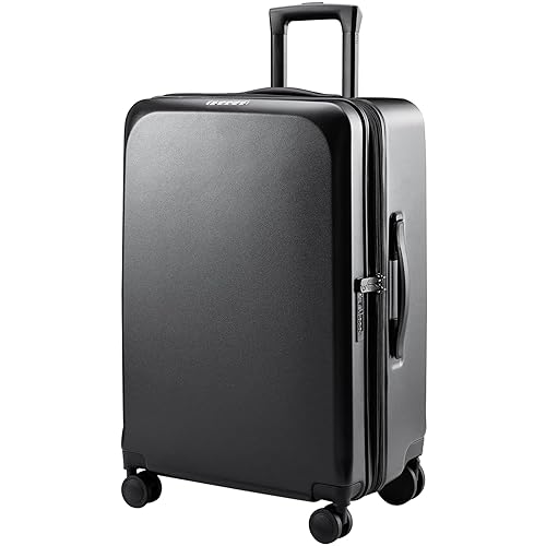 Verage Freeland Large Luggage with X-Large Spinner Wheels, Expandable  Hardside Travel Luggage, Rolling Suitcase TSA Approved (29-Inch, Black) in 