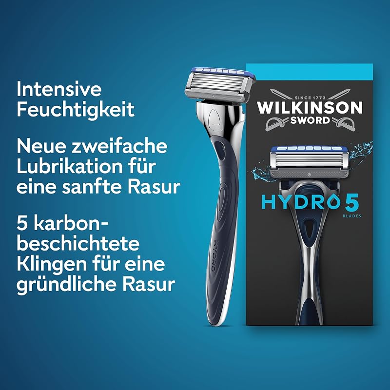 Hydro 5 Rasierer-Ersatzklingen, 4er-Pack