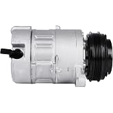 ECCPP AC Compressor 2014-2019 for Chevrolet Silverado 1500 2500 4.3L 5.3L | 2014-2019 Fit for GMC Sierra 1500 6.2L 2015-2020 for Chevrolet Tahoe 5.3L Fast Cooling AC Compressor with Clutch