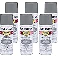 RUST-OLEUM COld Galvanizing Compound, Grays Flat Silver , 16oz. - 7785-830