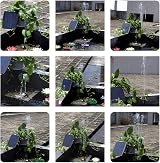 Decdeal Anself Solar Water Pump 9V 2.5W Panel Pump Landscape Fountain view 7