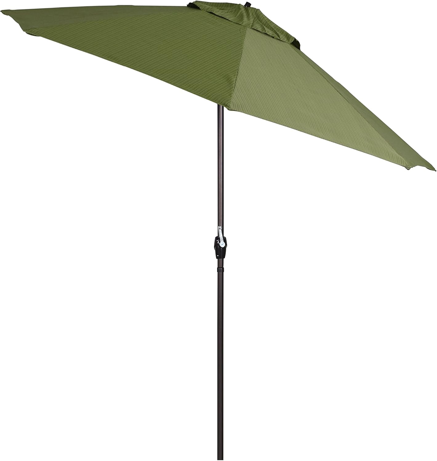 Amazon Com March California Umbrella 9 Casa Series Patio Umbrella With Bronze Aluminum Pole Aluminum Ribs Auto Tilt Crank Lift With Olefin Terrace Fern Fabric Garden Outdoor