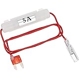 エーモン ミニ平型ヒューズ電源 DC12V・60W/DC24V・120W 10Aヒューズ差替用 E511