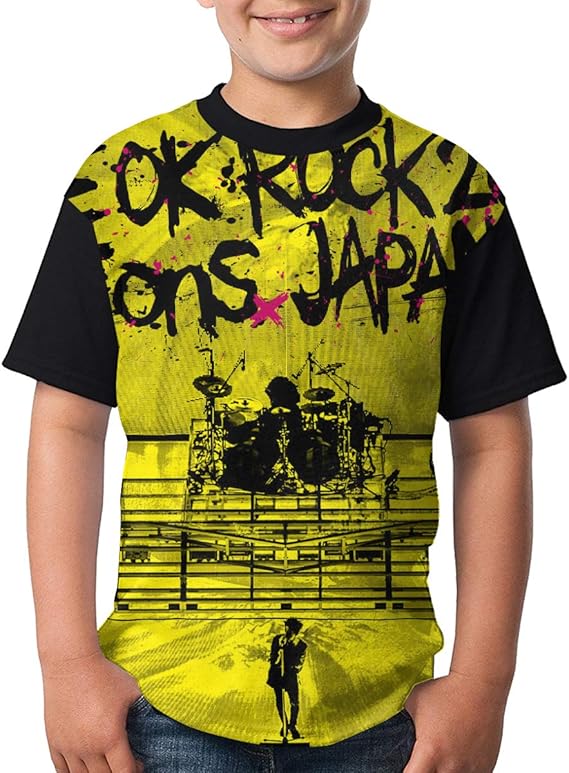 Amazon Co Jp One Ok Rock キッズ ｔシャツ 可愛い カジュアル ファッション 子供 男女兼用 半袖 クルーネック 綿100 服 ファッション小物