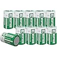 EEMB CR 1/2 AA Series Lithium 3 V 900 mAh Cylindrical Battery CR14250BL 14250SE Non-Rechargeable for Scuba Diving Electronics Specialized Laboratory Equipment UL Certified (10 PCS)