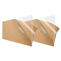 SimbaLux Acrylic Sheet Clear Cast Plexiglass 6” x