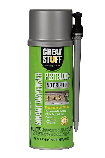 GREAT STUFF 99112809 SMART DISPENSER PESTBLOCK, GRAY