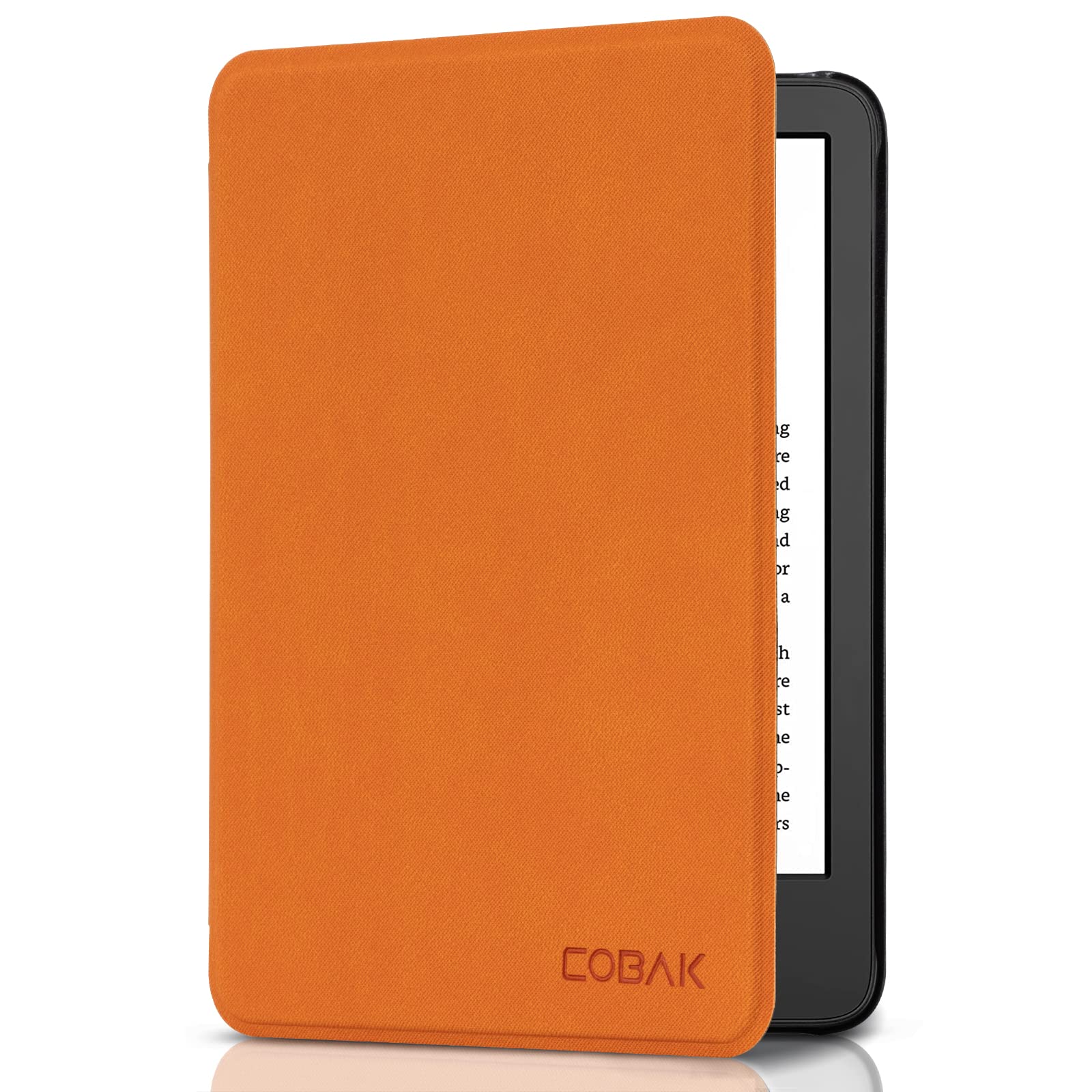 Photo 1 of CoBak Case for All New 6 Inch E-Reader 2024 and 2022 (11 Generation) - PU Leather Smart Cover, Auto Sleep and Wake, not Compatible with Kobo Clara