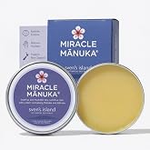 Sven's Island Miracle Manuka Eczema Cream &amp; Balm - Dry &amp; Sensitive Skin | New Zealand Manuka Leaf Oil with Vitamin E &amp; Shea &middot; Steroid-Free &middot; For Dry, Cracked &amp; Sensitive Skin &middot; Face &amp; Body &middot; 1.94 oz